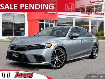 This 2022 Honda Civic Touring is a one-owner vehicle with no reported accidents, offering peace of m...