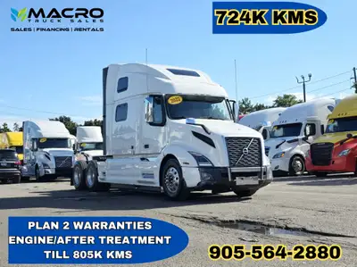 Welcome to Macro Truck Sales! 2022 VOLVO VNL 860 **PLAN 2 WARRANTIES** 724K Kms D13 HP 455 I- Shift...