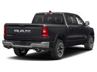 The 2026 Ram 1500 Laramie in a striking black exterior, matched with a robust 4x4 drivetrain, delive... (image 1)