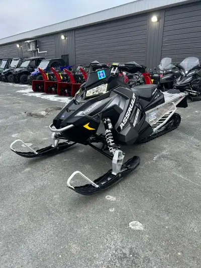 Polaris ASSAULT ready for the winter Pullcord start As low as $84,22/bi weekly ON OAC CALL US AT 506...