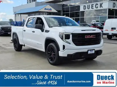 WAS: $71404 NOW: $65751Get behind the wheel of our 2025 GMC Sierra 1500 Pro Crew Cab 4X4 Graphite Ed...