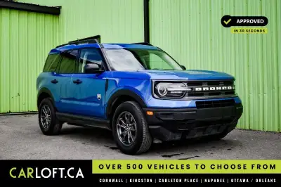 This 2022 Ford Bronco Sport is for sale today. This low mileage SUV has just 24,466 kms. It's blue i...