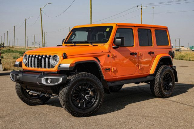 2025 Jeep Wrangler LIFTED LEATHER LOADED SAHARA UNLIMITED 4X4 in Cars & Trucks in Strathcona County
