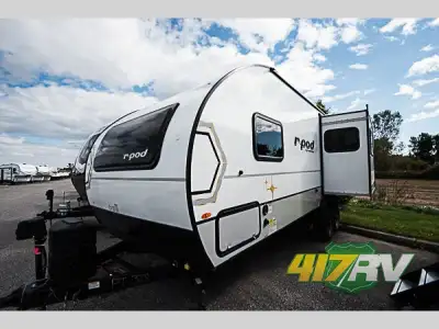 Forest River R Pod travel trailer RP-202 highlights: Walk-Through Bath Rear Kitchen Booth Dinette RV...