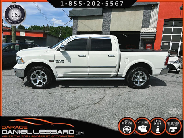 Ram 1500 LARAMIE CREW BOITE 5.5', CUIR VENTILÉ, TOIT, GPS 2017 in Cars & Trucks in St-Georges-de-Beauce - Image 4