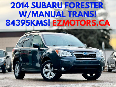 2014 Subaru Forester TOURING/ MANUAL TRANS! ONLY 84395KMS! CERTI