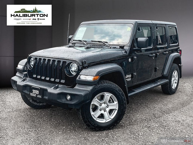 2020 JEEP WRANGLER UNLIMITED Sport - DIESEL/HEATED SEATS/ HARD T