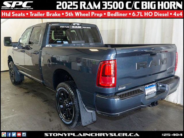 2025 RAM 3500 Big Horn 4x4 Crew Cab 6'4 in Cars & Trucks in St. Albert - Image 4