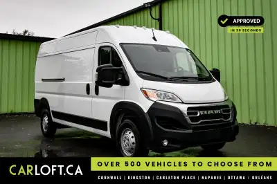 This 2023 Ram ProMaster Cargo Van is for sale today. This van has 50,091 kms. It's white in colour ....