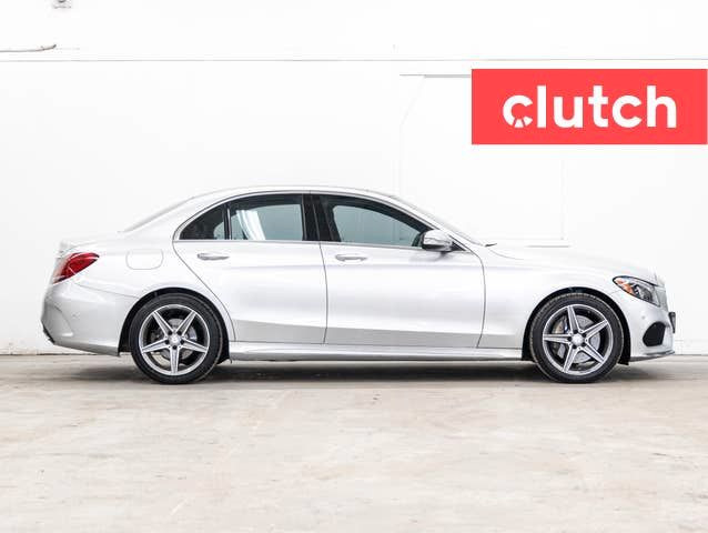 2015 Mercedes-Benz C-Class C 300 AWD w/ Rearview Cam, Dual Zone  in Cars & Trucks in Bedford - Image 3