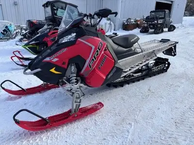 Motoneige Polaris PRO RMK 800 163'' 2018 Envie de vivre l'aventure en hors-piste à un prix abordable...