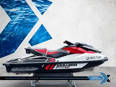 Wake 155 SEADOO WAKE 155 AVEC SEULEMENT 171 HEURES REMORQUE VENDU EN SUS GARANTIE PROLONGÉE jusqu'à...