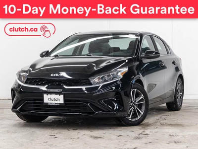 2023 Kia Forte EX w/ Apple CarPlay & Android Auto, Bluetooth, A/