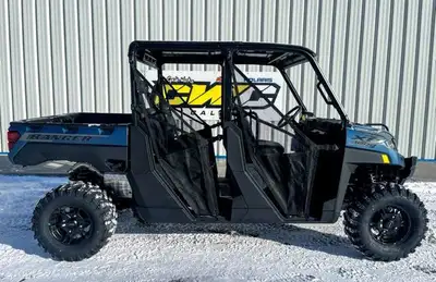 JUST ARRIVED! CALL OR TEXT 403-230-1920 FOR MORE INFO! 2025 Polaris Ranger Crew XP 1000 PremiumTASK...