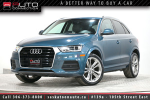 2017 Audi Q3 2.0T Progressiv Quattro - ACCIDENT FREE - LOW KMS - NAVIGATION