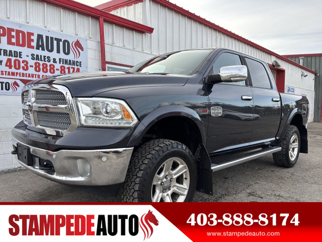 2016 Ram 1500 LONGHORN | ECO DIESEL | CREW CAB | 4X4 | TWO TONE  in Cars & Trucks in Calgary