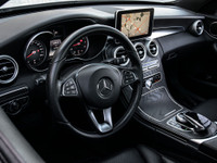 2015 Mercedes Benz C-300 AMG PKG White Exterior on Black Interior comes with Navigation and Back up... (image 7)