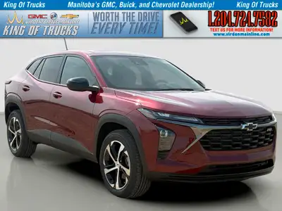 Experience the all-new 2025 Chevrolet Trax, now available at Virden/Birtle Mainline Motors in Virden...