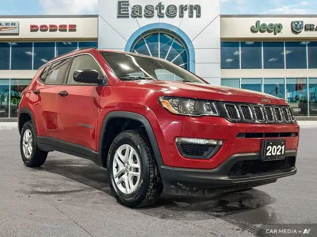 2021 Jeep Compass Sport 4x4 | Heated Seats | Heated Steering in Cars & Trucks in Winnipeg - Image 8