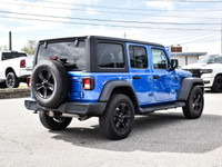2023 Jeep Wrangler 4D Sport Utility Sport Hydro Blue Pearl Coat **ONE OWNER**, Black Freedom Top 3-P... (image 3)