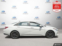 Odometer is 21952 kilometers below market average! Grey 2021 Hyundai Elantra Preferred FWD CVT I4 AP... (image 5)