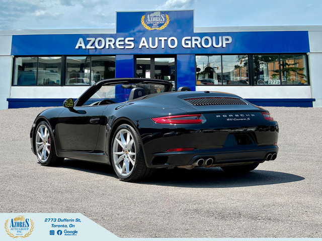  2017 Porsche 911 S|Cabriolet|Clean Carfax|Loaded|Nav|Parking Se in Cars & Trucks in City of Toronto - Image 3