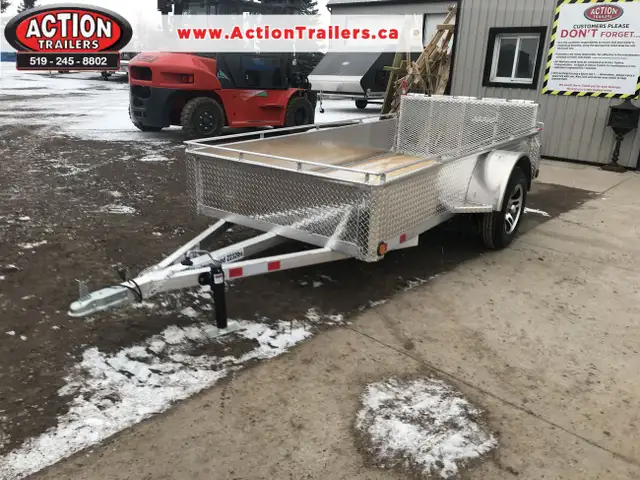 2023 ACTION SERIES 5 X 10 UTILITY TRAILER WITH BI-FOLD GATE! in Cargo & Utility Trailers in London - Image 2