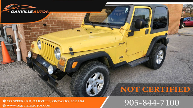 2003 Jeep TJ 2dr Sport 4WD in Cars & Trucks in Oakville / Halton Region