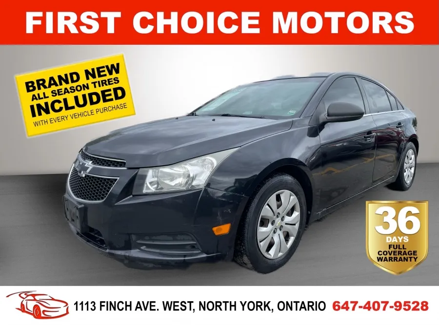 2012 CHEVROLET CRUZE LS ~AUTOMATIC, FULLY CERTIFIED WITH WARRANT