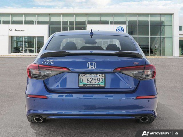2024 Honda Civic Si Sedan SI | ONE LOCAL OWNER | HEATED FRONT in Cars & Trucks in Winnipeg - Image 4