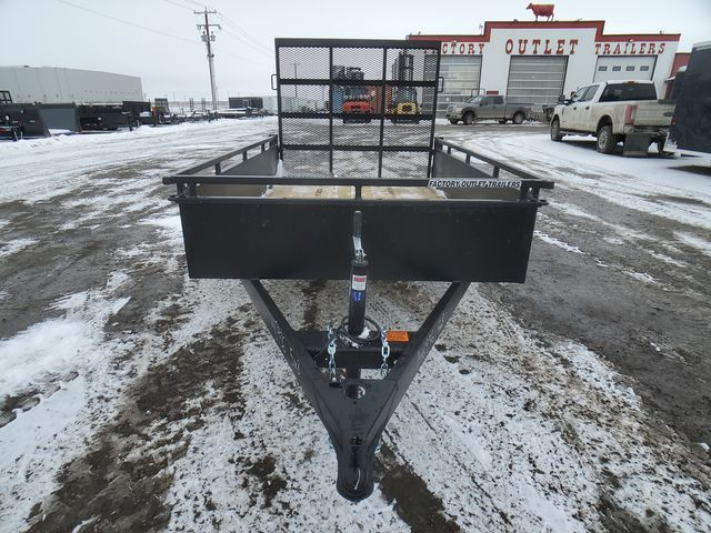 2024 Canada Trailers 5x8ft Steel Side Utility in Cargo & Utility Trailers in Calgary - Image 2