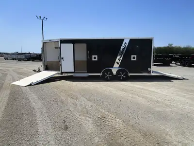 Legend Snowmobile Trailers 7' x 17' starting at $18,735.00 ! Looking for an enclosed trailer that yo...
