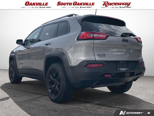 2018 Jeep Cherokee Trailhawk | LEATHER PLUS | PANO SUNROOF | NAV in Cars & Trucks in Oakville / Halton Region - Image 4
