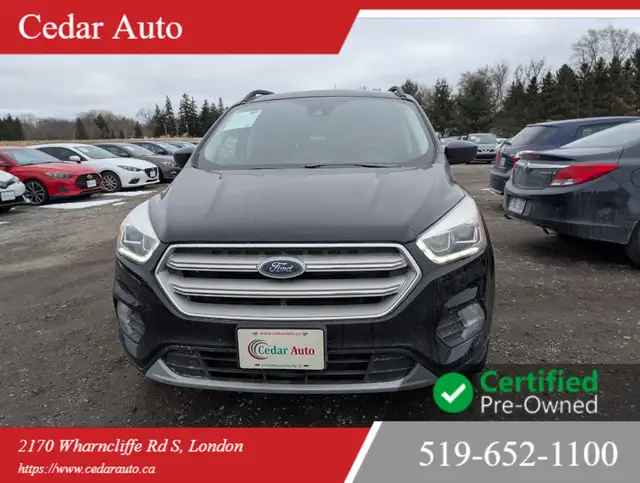 2019 Ford Escape SEL 4WD | Leather | Moon Roof dans Autos et camions dans London - Image 4