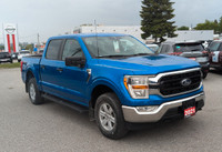 2021 Ford F-150 XLT XLT | 2.7L | Clean Carfax Velocity Blue Metallic 2.7L V6 EcoBoost 4WD 10-Speed A... (image 9)