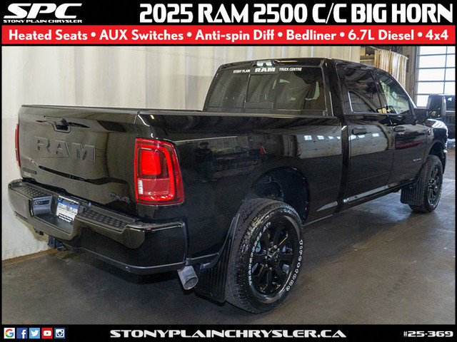 2025 RAM 2500 Big Horn 4x4 Crew Cab 6'4 in Cars & Trucks in St. Albert - Image 2
