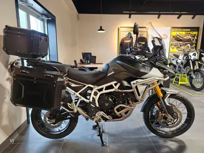 Unleash the spirit of adventure with the 2025 Triumph Tiger 900 Rally Pro, the ultimate motorcycle f...