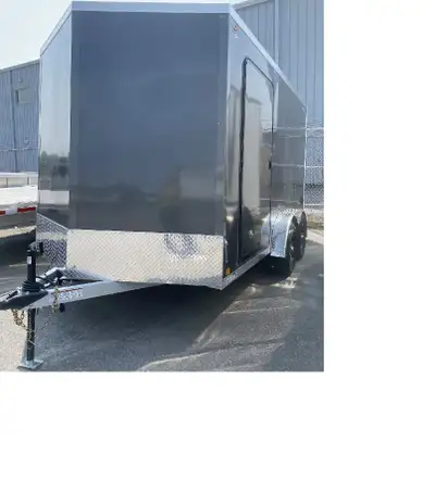 ATTENTION SIDE BY SIDE ENTHUSIASTS!! ALL ALUMINUM 7' INTERIOR HEIGHT 3,500 LBS TANDEM AXLE ALUMINUM...