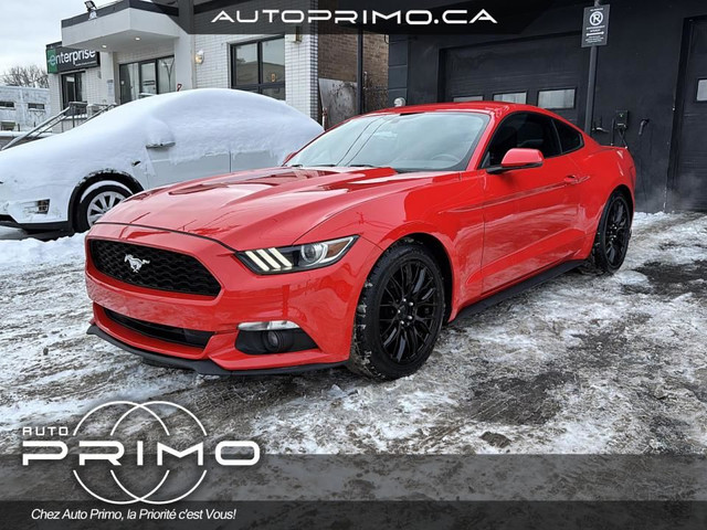 2017 Ford Mustang Ecoboost Fastback Coupe 310hp Automatique Cuir in Cars & Trucks in Laval / North Shore