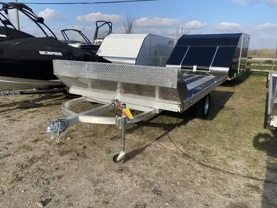 2022 Marlon 400 0006 12ft double Team Vincent Motorsports 2022 Marlon Multi Trailer 12ft Open tilt B...
