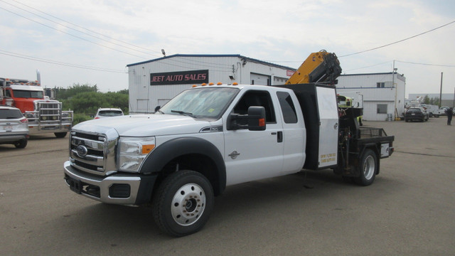 2016 FORD F-550 EXTENDED CAB WITH COMPA 78 BOOM CRANE in Heavy Equipment in Vancouver - Image 2