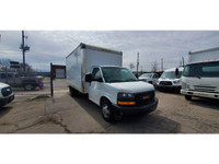 Toronto's Largest Selection of Certified Pre-Owned Cube Vans - 2018 GMC Savana G3500 - 16Ft Box - Eq... (image 2)