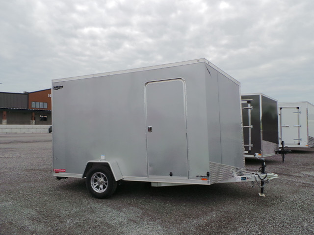 2022 Lightning 7x12 Aluminum Enclosed Trailer FINAL BLOWOUT! in Cargo & Utility Trailers in Trenton - Image 4