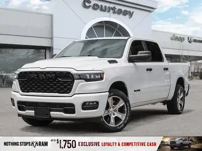 This Ram 1500 has a trusty Gas/Electric V-6 3.6 L/220 engine powering this Automatic transmission. *...