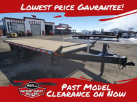 2024 Canada Trailers 20ft Straight Deck Trailer