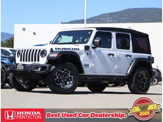 2022 Jeep Wrangler 4xe Unlimited Rubicon 4x4 - No Accidents / On in Cars & Trucks in Penticton