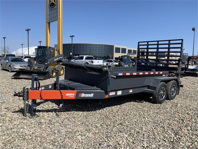 8-Ton, 14' Dump Trailer Brandt UBD814 in Cargo & Utility Trailers in Regina - Image 2