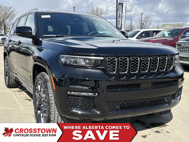 2025 Jeep Grand Cherokee L Summit Reserve | Sunroof in Cars & Trucks in Edmonton
