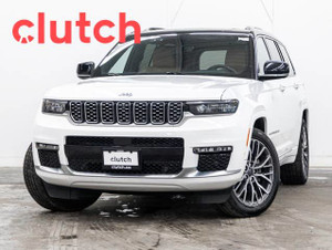 2023 Jeep Grand Cherokee Summit Reserve 4x4 w/Apple CarPlay & Android Auto, Heated Front Seats, Backup Cam
