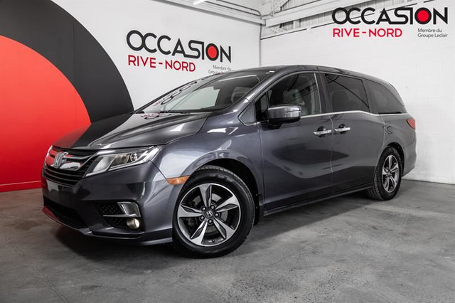Honda Odyssey EX-L 8.PASS+TOIT.OUVRANT+CUIR+CARPLAY 2018 in Cars & Trucks in Laval / North Shore